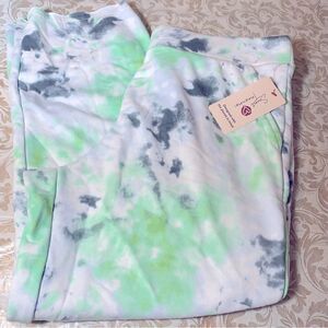 Secret Treasures Cropped Sleep Pants Stretch Waist Pockets Sz Medium 8-10 NWT